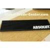 Black PVC bar mat , personalised bar runners Mat non phthalate