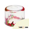 elegant POP new design leather tissue box