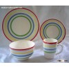 16pcs ceramic stoneware dinnerware handpainted dinner set