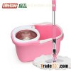 Pink Hand Press Spin Mop