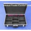 Plastic Handle Aluminum Tool Cases 2mm EVA , Waterproof Hand Tool Boxes