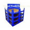 Glossy / Matt Lamination POP Cardboard Displays Shelf For Supermarket With Single Color