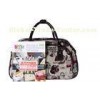Portable lightweight Jute cloth travel bags with adjustable shoulder strap