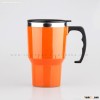 16OZ Stainless Steel Coffee Cup with Handle Insulated Thermals Travel Mug Tumbler