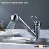 Conception simple chaude et froide Cuisine Laiton Pull Out robinet RF7041