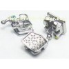 MIM One Pieces Metal Brackets Dental Orthodontic Instruments With Serated Base