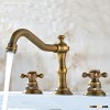 classiques Robinet évier de salle de bains - fini laiton poli F0477