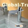 Contemporary Waterfall Bathroom Sink Tap Chrome Finish T8024