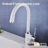 Contemporaine Centerset Blanc Peinture Kitchen Sink Tap T0553