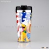 Double Wall Stainless Steel Paper Photo insert Coffee Mug Travel Mug