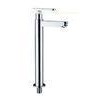 Eco-friendly High Single Handle Basin Faucet / Deck Mounted Contemporary Taps