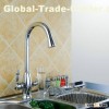 Conception moderne Deux poignées Mixer robinet de cuisine T3002