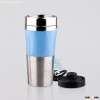 Plastic Travel Mug Car Heated Thermos Vacuum Flask / Thermal Warmer Mug