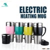 2015 New Insulated Water Heated Auto Mug Cup Coffee Mug with handle and lid