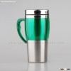 450ml stainless steel double wall thermal car mug
