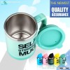 Newest!Auto Self Stirring Mug Stirring Mixing Tea Coffee Cup Mug as work office gift