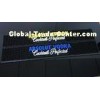 Anti Slip Bar Mat Plastic Rectangle Bar Spill Mats With 3D Embossed