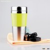 NEW! 12v 12oz Metal Electric Heated Travel mug Auto Car mug can boil water