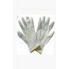 Flexible Dipping Working Knitted PU Coated Glove with White Nylon Liner