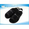 Operating Room Durable Men Black PU Anti Static Safety Shoes Anti-slip