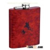 Red Fashion Hip Flask