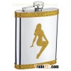 Jewel Stainless Steel Hip Flask
