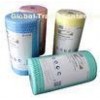 Customized Spunlace Non-Woven Cleaning Cloth Roll Yellow Green Red Blue