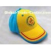 Yellow Blue Canvas Cotton Baseball Cap Hats with Embroidery Logo