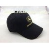 Embroidery Black Cotton Baseball Cap for Sport Cap Sandwich Brim