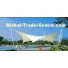 Luxury Swimming Pool Tents , PVDF Cover Fabric Roof Structures For Outdoor Shade