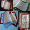 Silicone fiberglass baking mat