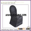 Wholesale Cheap Wedding Spandex Ruffled Chair Cover With Diamond Buckle