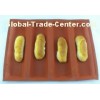 5 rolls heat resistant silicone bread baking mold