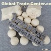 Hot sale100% Newzealand wool dryer balls/laundry dryer balls/felt dryer balls made in china