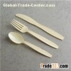 Biodegradable Cutlery Packs Cornstarch Spoon