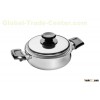 stainless steel pot with bakelite handle ss18/10