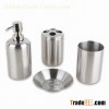 Bathroom accessories by stainless steel (4-6 sets)