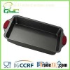 Non-Stick Metal Chicken Roaster With Silicone Grip