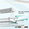 Full-automatic Silvery Fold Up Electric Clothes Hanger