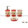 100% handpainted ceramic bathroom collection set