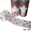 Printed toilet paper