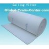 Synthetic Fiber  600g Ceiling Filter  for  Spray Booth , Air Filter Material Roll
