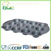 Non-Stick Carbon Steel Twelve Hole Deep Muffin Baking Pan