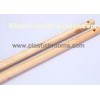 4.3ft Varnish Eucalyptus Wooden Broom Handle With Rotary Hook