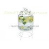 Customize Elegant  Beverage / juice / beer / Drink Dispenser with Stand and lid