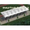 Fireproof Tension Membrane Structures Sun Shade Canopy For Outdoor Event