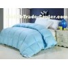 Modern Navy Blue BeautifulDown Feather Quilt / Comforter with 50% White Duck Down