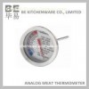 Color dial cooking stainless steel kitchen thermometer