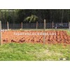 powder-coated fence
