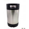 2.5 gallon stainless steel cornelius beer keg bright shining polished homebrew
